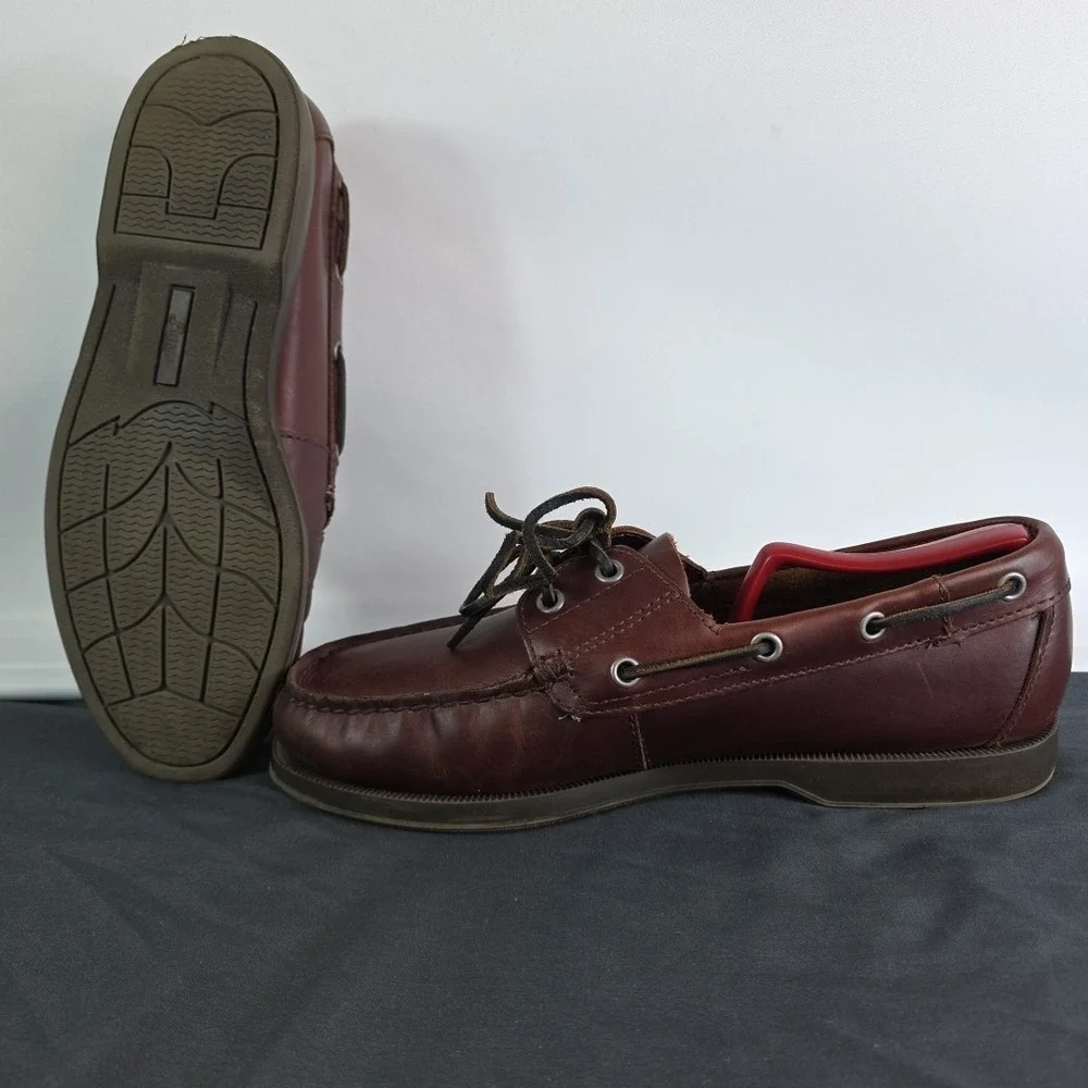 BASS Seafarer Leather Loafer Men's US Size 8.5W‎